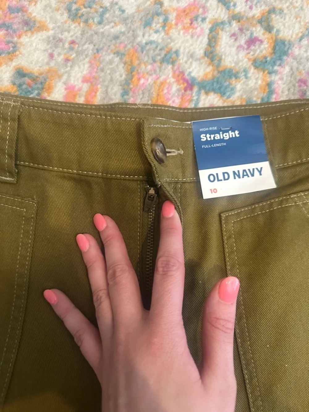 Old Navy High Rise Straight - Picture 4 of 5